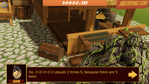 Repeated addition is the building block of multiplication.