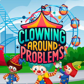 Clowning Around Problems Elementary Math Game