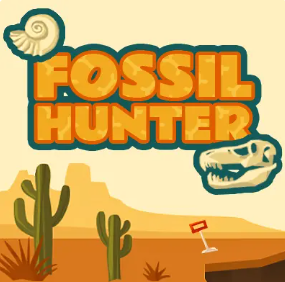 Middle school science game Fossil Hunter — fossil record